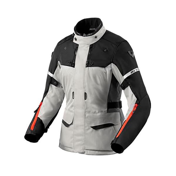 Revit Jakke Outback 4 H2o Sort,Grå 34 Kvinde