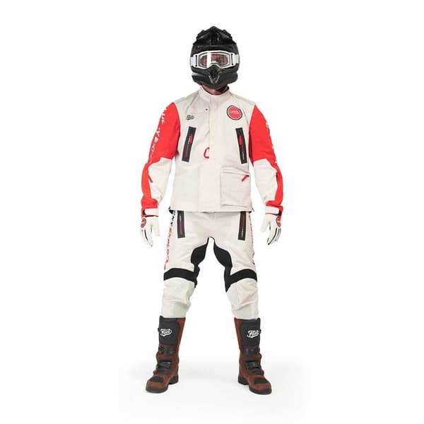 Fuel Motorcycles Takki Endurage Valkoinen 3XL Mies