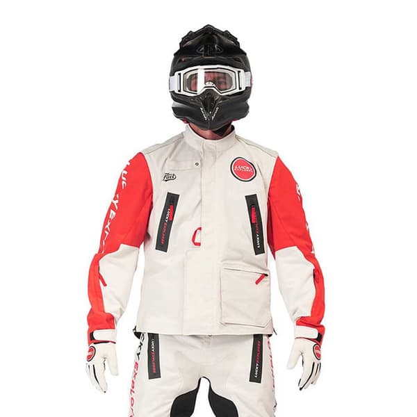 Fuel Motorcycles Takki Endurage Valkoinen 3XL Mies