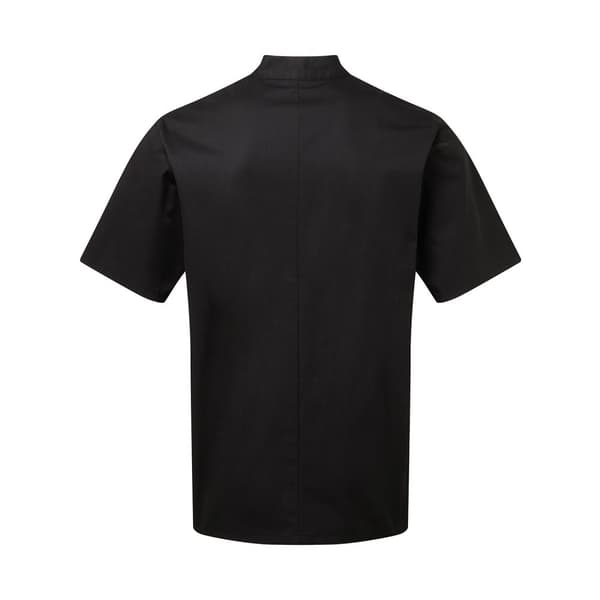 Premier Unisex Adult Essential Short-Sleeved Chef Jacket