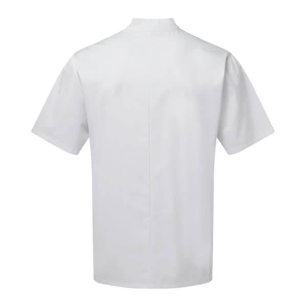 Premier Unisex Adult Essential Short-Sleeved Chef Jacket