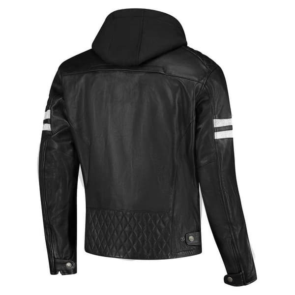 Rusty Stitches Nahka Takki Super Jari V2 Musta 6XL Mies