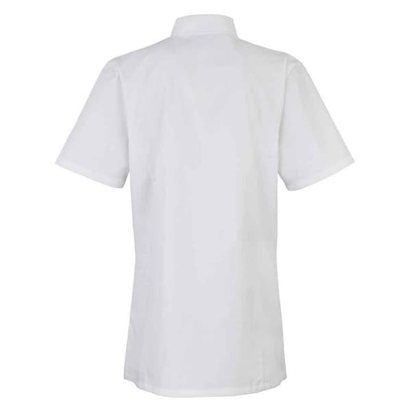 Premier Womens/Ladies Short-Sleeved Chef Jacket