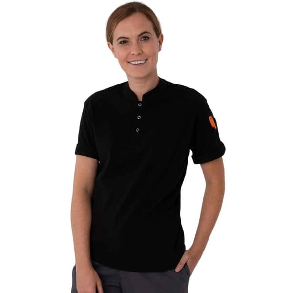 Le Chef Unisex Adult Piqué Knitted Chef Shirt