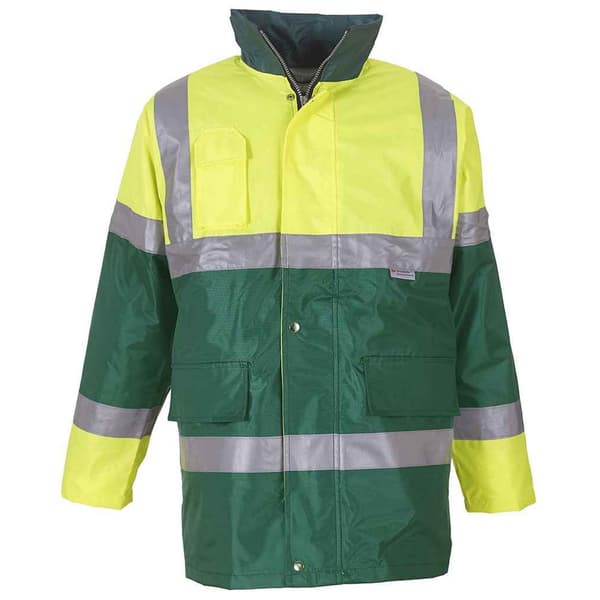 Yoko Unisex Adult Contrast Hi-Vis Jacket