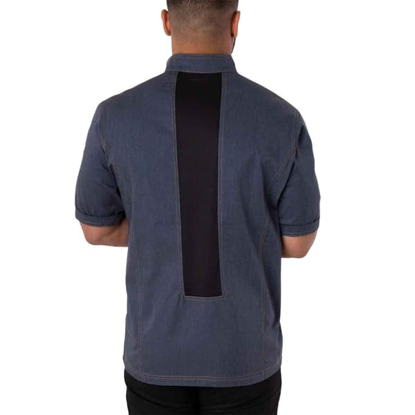 Le Chef Mens Asymmetric Chef Jacket
