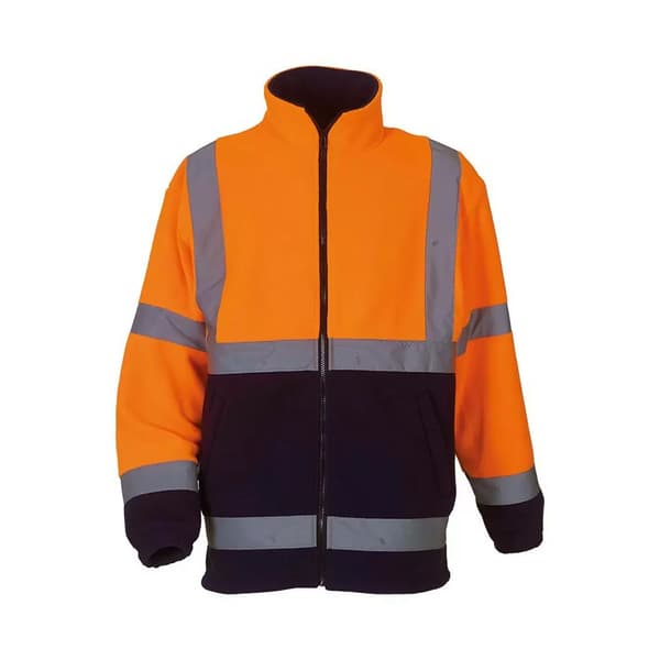 Yoko Unisex Adult Heavyweight Hi-Vis Fleece Jacket