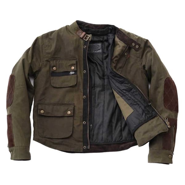 Fuel Motorcycles Jacka Division2 Grönt 3XL Man