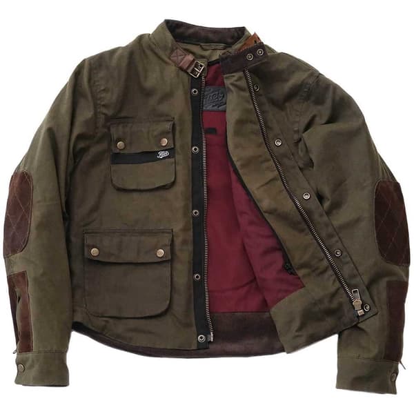 Fuel Motorcycles Jacka Division2 Grönt 3XL Man