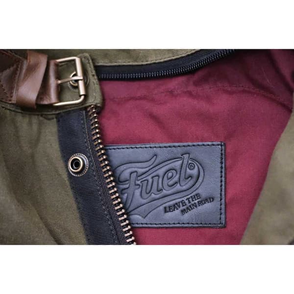 Fuel Motorcycles Jacka Division2 Grönt 3XL Man