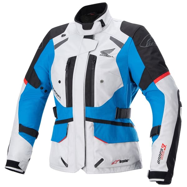 Alpinestars Jacka Honda Stella Andes V3 Drystar Blå,Grå S Kvinna