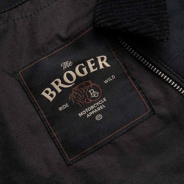 Broger Jacka Montana Svart 4XL Kvinna