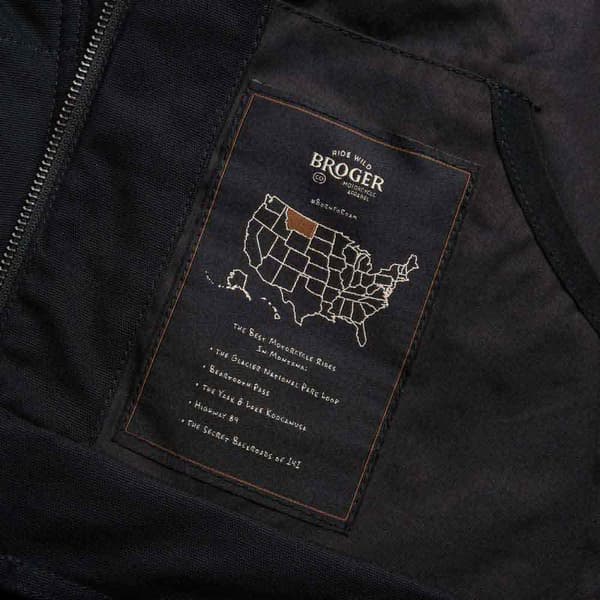 Broger Jacka Montana Svart 4XL Kvinna