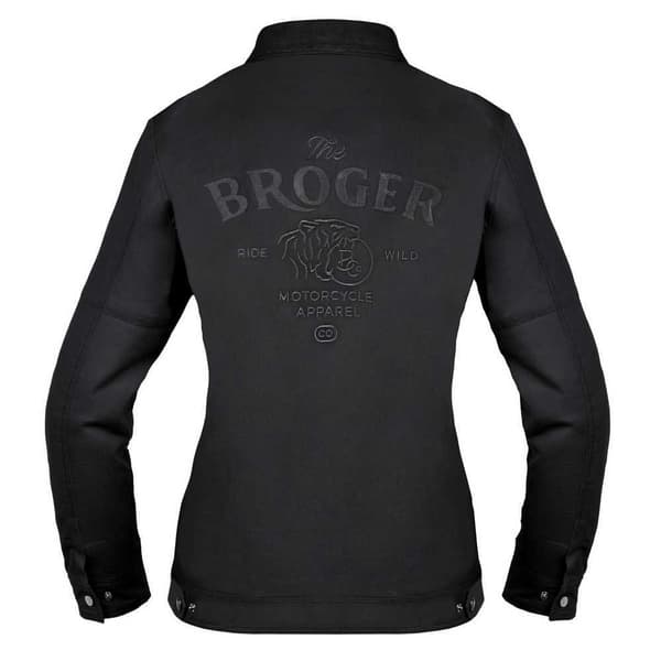 Broger Jacka Montana Svart 4XL Kvinna