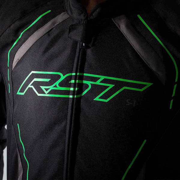 Rst Jakke S-1 Sort 3XL Mand