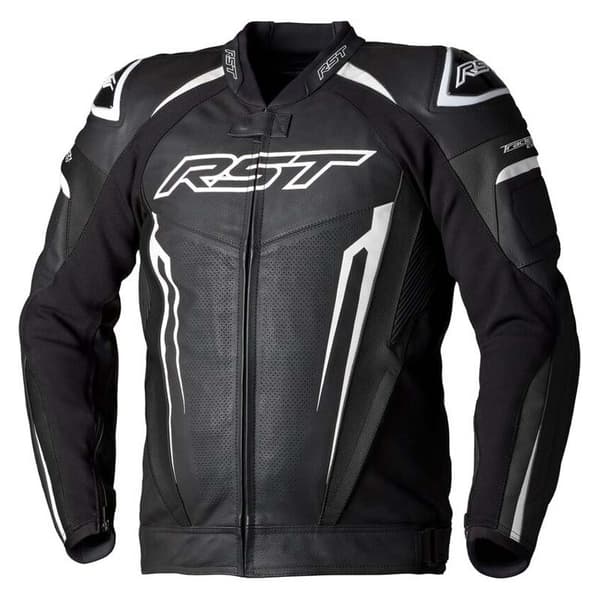 Rst Læderjakke Tractech Evo V Ce Sort L Mand