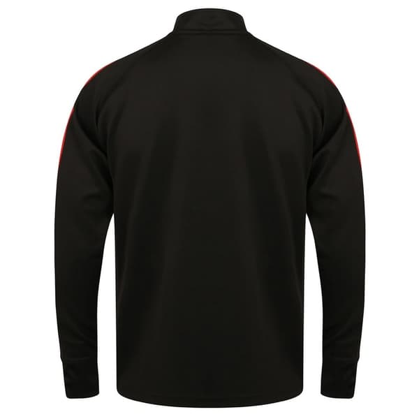 Finden & Hales Mens Contrast Panel Knitted Tracksuit Top