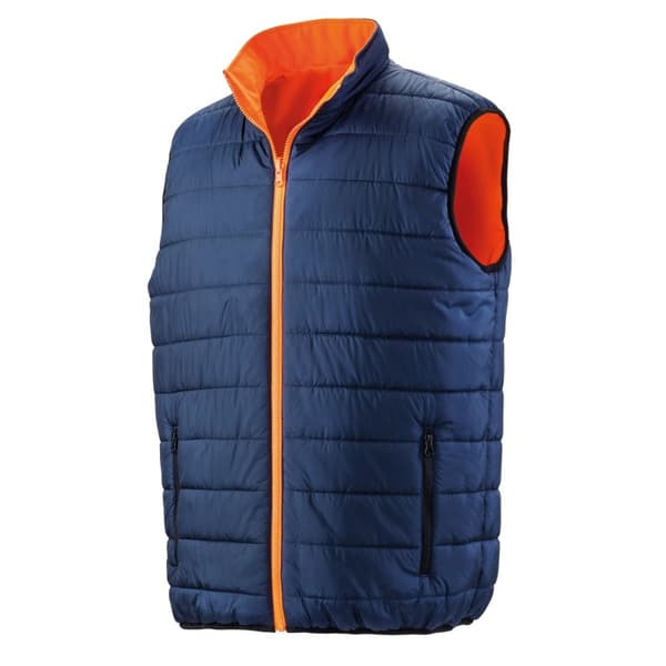 SAFE-GUARD by Result Unisex Adult Soft Touch Reversible Safety Gilet