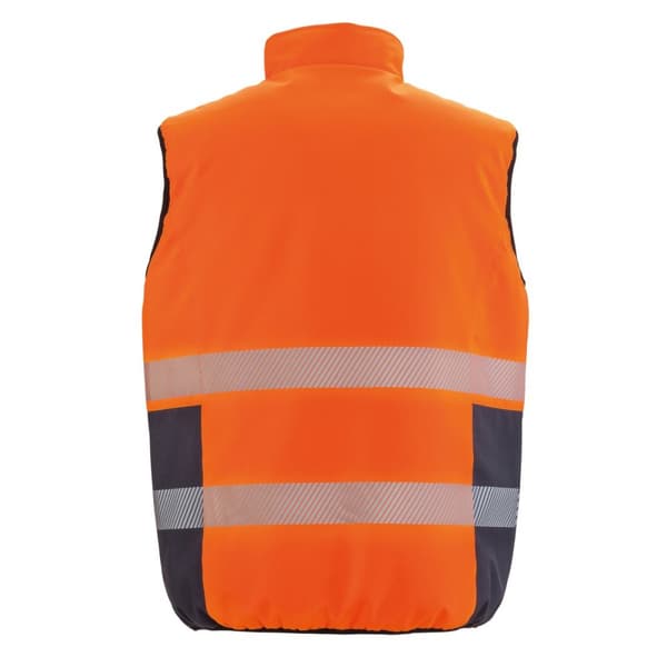 SAFE-GUARD by Result Unisex Adult Soft Touch Reversible Safety Gilet
