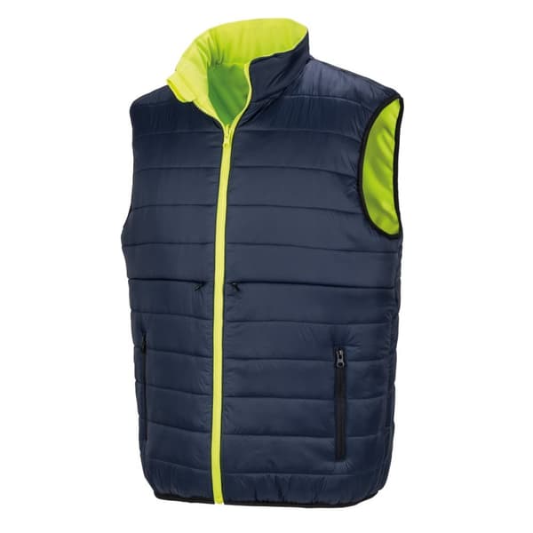 SAFE-GUARD by Result Unisex Vuxen Soft Touch Vändbar Gilet