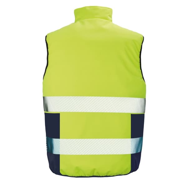 SAFE-GUARD by Result Unisex Vuxen Soft Touch Vändbar Gilet
