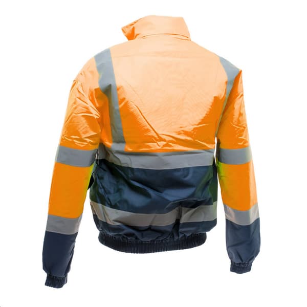 Yoko Unisex Adult Bomberjacka i två toner med hög visibilitet