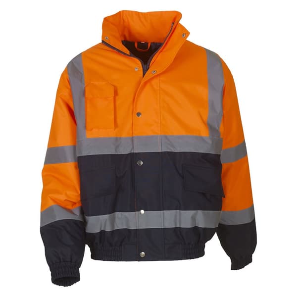 Yoko Unisex Adult Bomberjacka i två toner med hög visibilitet