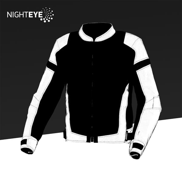 Macna Velotura Night Eye Jakke Sort XL Mand