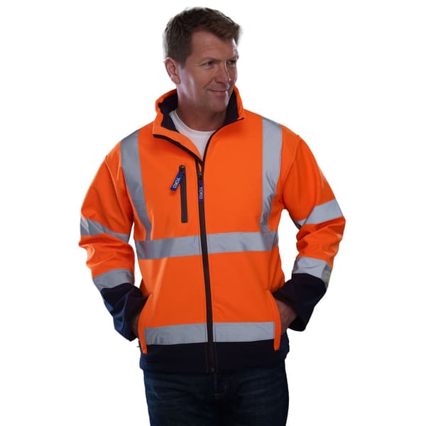 Yoko Unisex Adult High-Vis Soft Shell Jacket