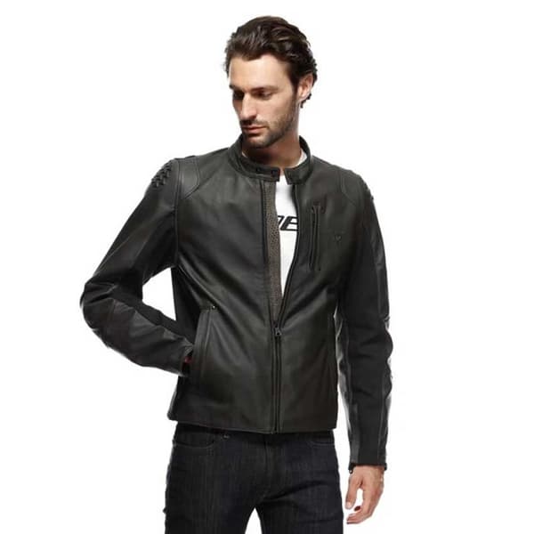 Dainese Istrice Læderjakke Sort 52 Mand