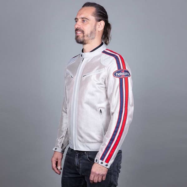 Helstons Pace Air Takki Hopeinen 2XL Mies