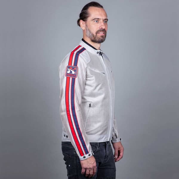 Helstons Pace Air Takki Hopeinen 2XL Mies