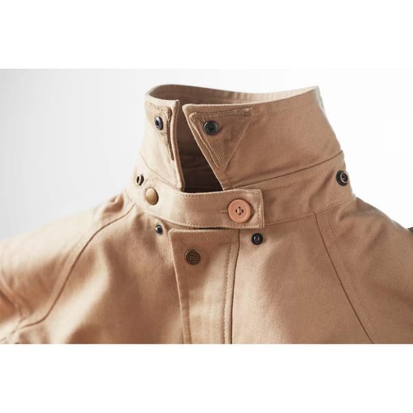 Fuel Motorcycles Safari Jacka Beige S Kvinna