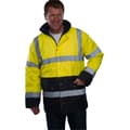 Miniatyrbillede 2 af 2: Yoko Unisex Adult Motorway Two Tone Hi-Vis Reflective Jacket