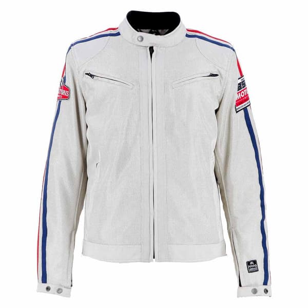 Helstons Racing Air Jakke Hvid XL Mand