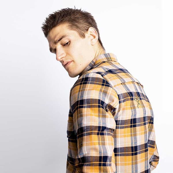 John Doe Motoshirt Jakke Gul L Mand