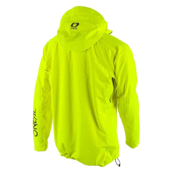 Oneal Tsunami Rain Hupullinen Takki Keltainen XL Mies