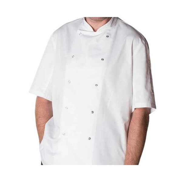 AFD Unisex Adult Coolmax Short-Sleeved Chef Jacket