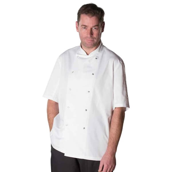 AFD Unisex Adult Coolmax Short-Sleeved Chef Jacket