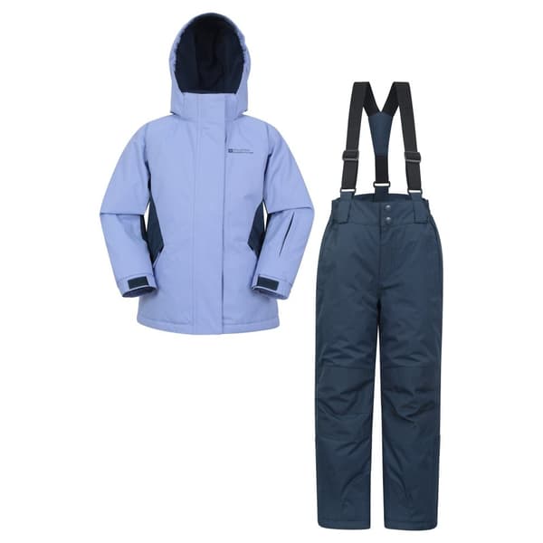 Mountain Warehouse Childrens/Kids Ski Jacket & Trousers Lilac 2-3 Years