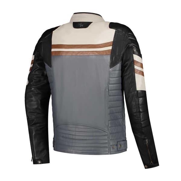 Rusty Stitches Steve Læderjakke Flerfarvet 2XL Mand