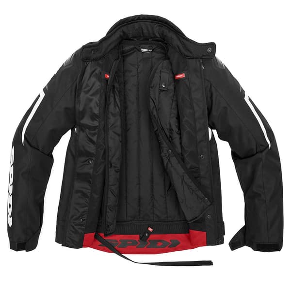 Spidi Sportmaster H2out Jakke Hvid,Sort L Mand