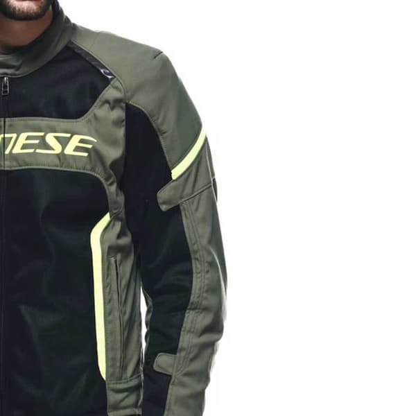 Dainese Air Frame 3 Tex Jakke Grøn 52 Mand
