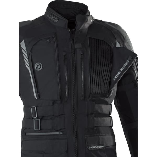 Rebelhorn Patrol Jacka Svart 5XL Man