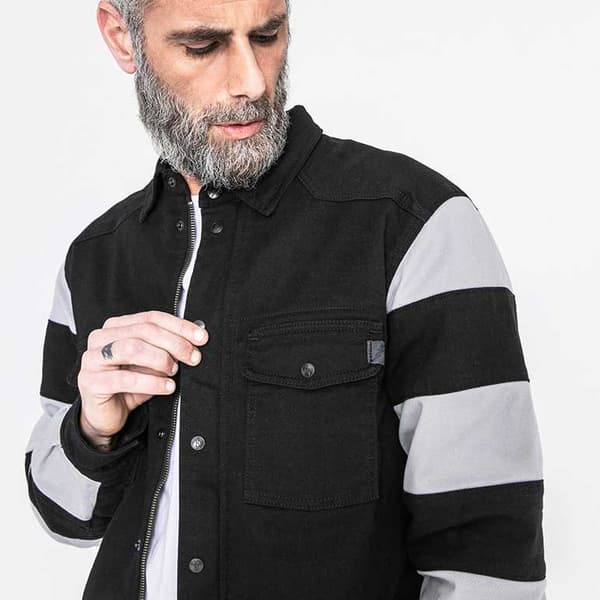 John Doe Motoshirt Prison Jacka Svart 2XL Man