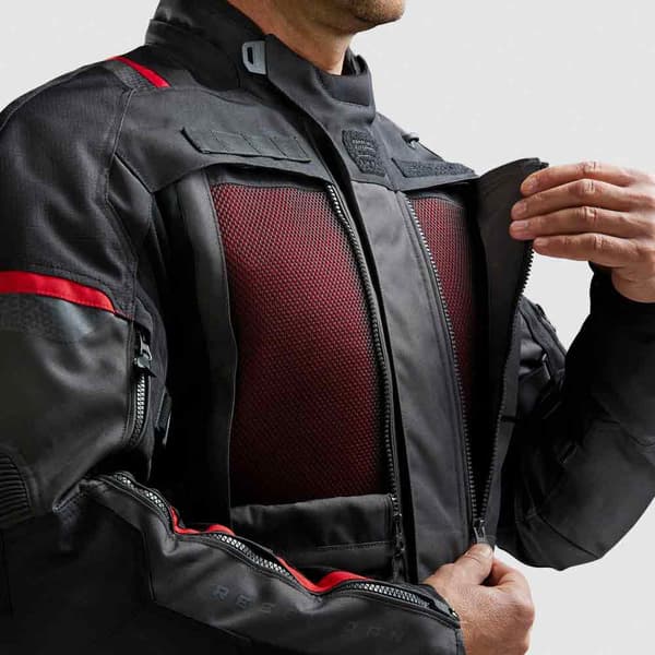 Rebelhorn Cubby V Jakke Sort,Grå 4XL Mand