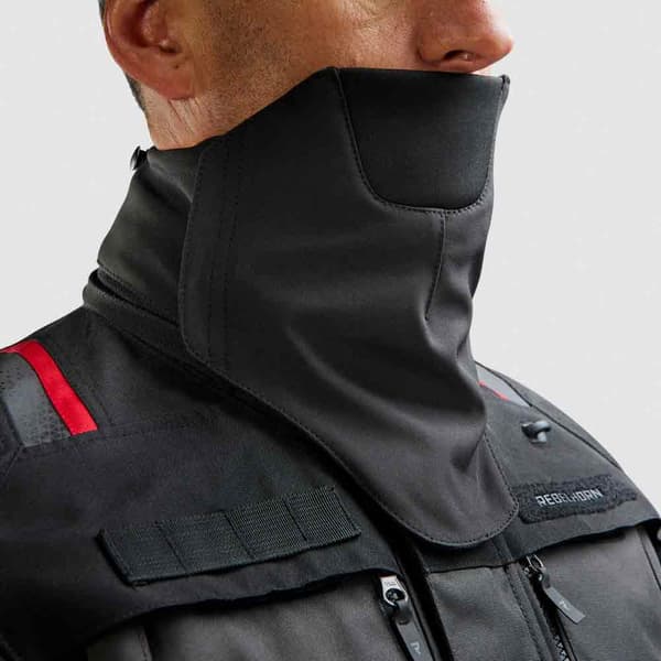 Rebelhorn Cubby V Jakke Sort,Grå 4XL Mand