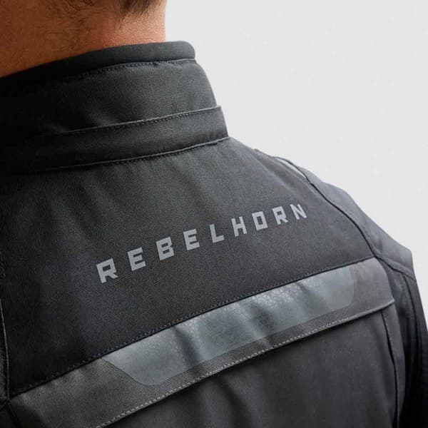 Rebelhorn Cubby V Jakke Sort,Grå 4XL Mand