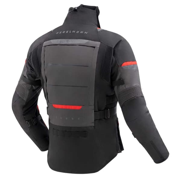 Rebelhorn Cubby V Jakke Sort,Grå 4XL Mand