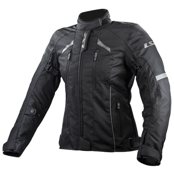 Ls2 Textil Serra Evo Jacka Svart 5XL Kvinna